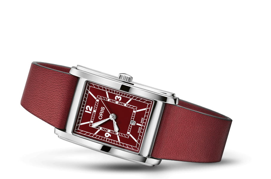 Oris Oris Rectangular 01 561 7783 4068-07 5 19 18 , наручные мужские часы фото под углом